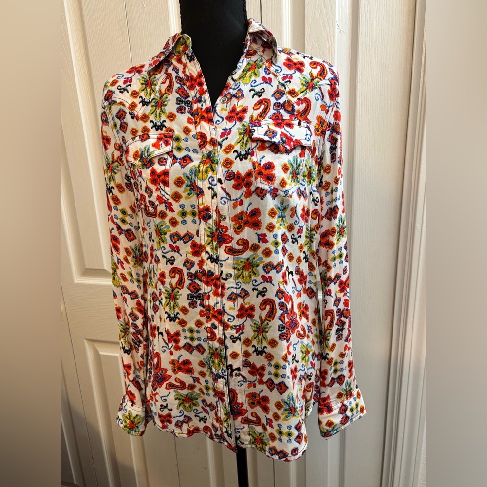 Wrangler Multicolor Floral Shirt